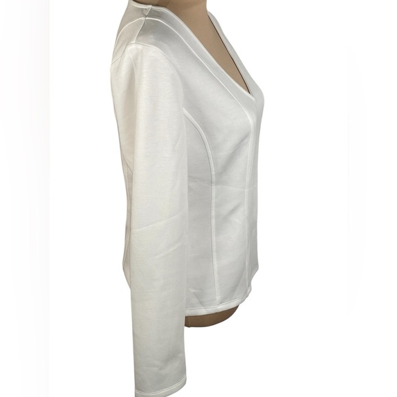 BANANA REPUBLIC ~ SOFT TOUCH SCUBA FITTED TOP MEDIUM - Picture 4 of 7